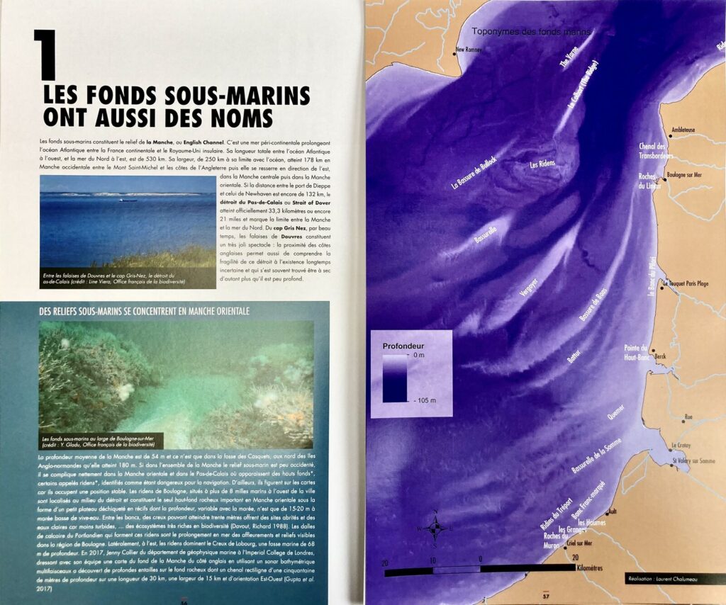Chapitre « Les fonds sous-marins ont aussi des noms »