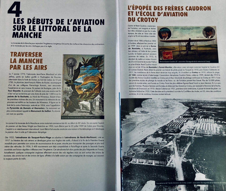 Chapitre « Les débuts de l’aviation »